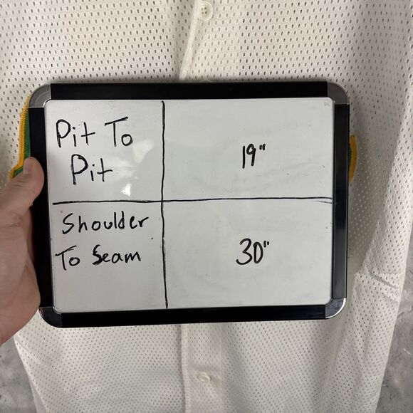 Vintage TeamWork Athletic Apparel Lightning Baseball Jersey Medium USA Made NWOT - Picture 6 of 6